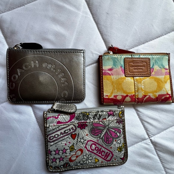 Coach keychain wallets in good condition. - Picture 4 of 4